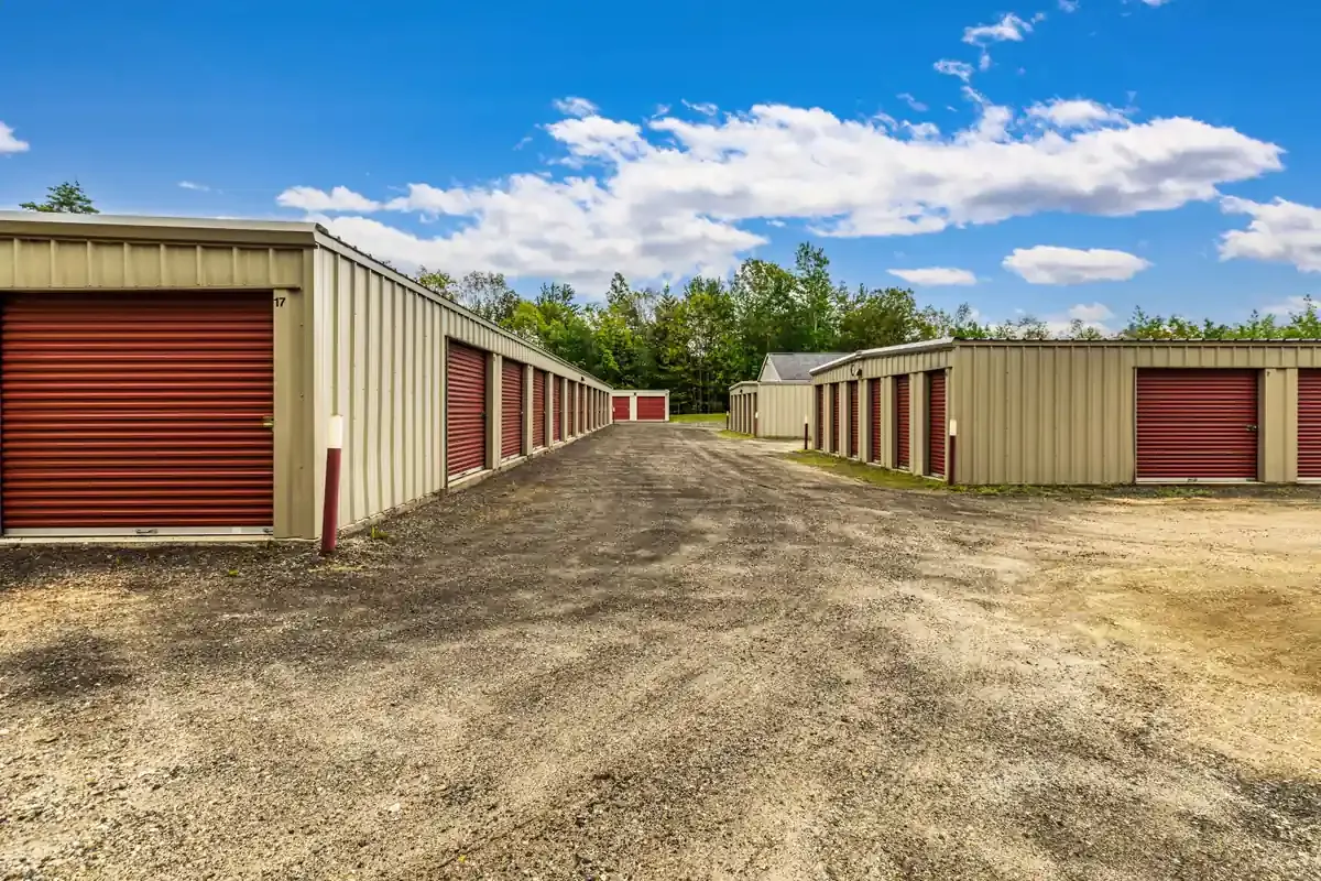 Drive aisle KO Storage of Berwick, ME